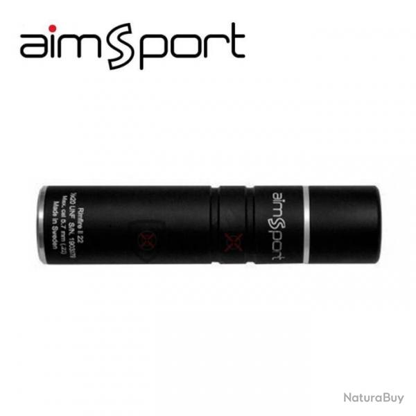 Silencieux AIMSPORT Rimfire II Cal 22-5,7mm 1/2"x20 Unef