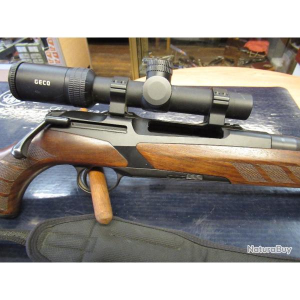CARABINE MERKEL HELIX RX 9.3X62 +LUNETTE GECO 1-5X24 I BON ETAT