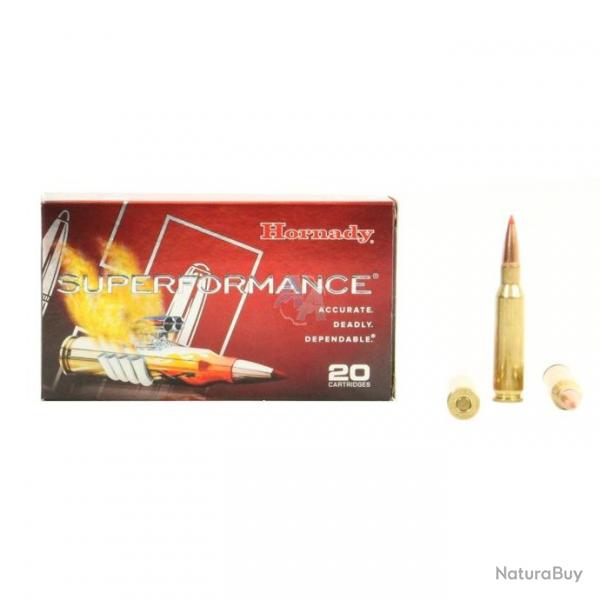 20 MUNITIONS HORNADY SUPERFORMANCE 7MM REM MAG 139 GR SST