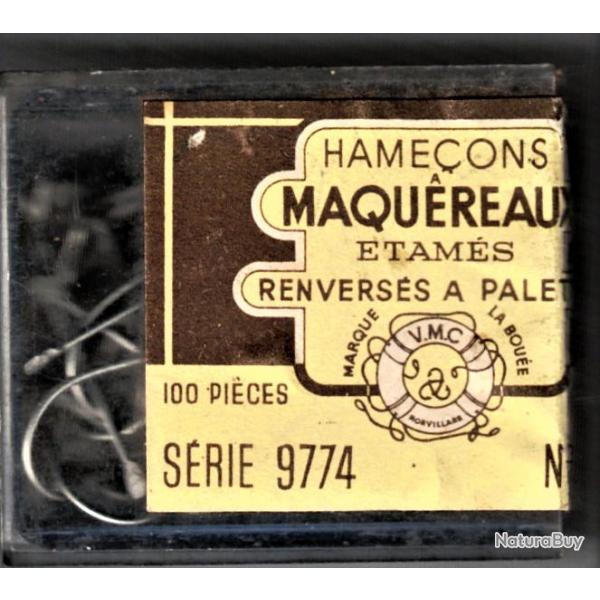 Hameons  Maquereaux tams renverss  palette - N 1/0 - Boite de 100 pices