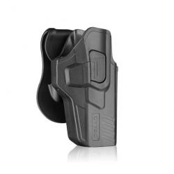 Holster Glock 22, 23, 31, 32, 33, 34 R-Defender G3 | NOIR | CYTAC
