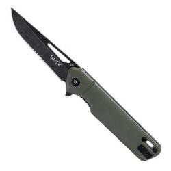 Couteau "Infusion", Manche G-10 vert [Buck]