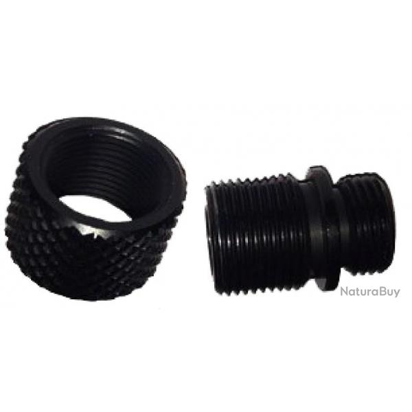Airsoft - Adaptateur silencieux 14 mm CCW pour KWC 1911 CO2 | Swiss arms (605281 | 3559966052815)
