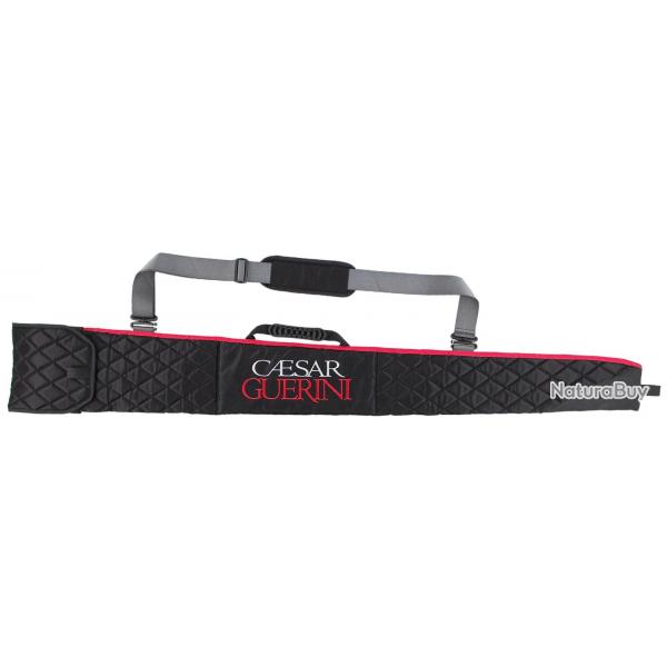 Fourreau Luxe Matelass Noir/Rouge 135 Cm - Caesar Gurini - F70132L
