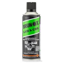 Lubrifiant Brunox Lub & Cor En Aérosol 400ml - Bouteille 100 Ml - EN6530