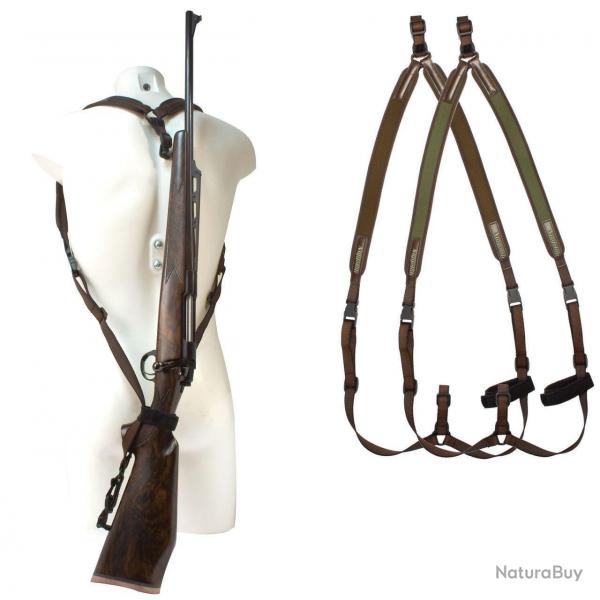 Niggeloh Bretelles Carabines Noprne Montagne Olive - N1451