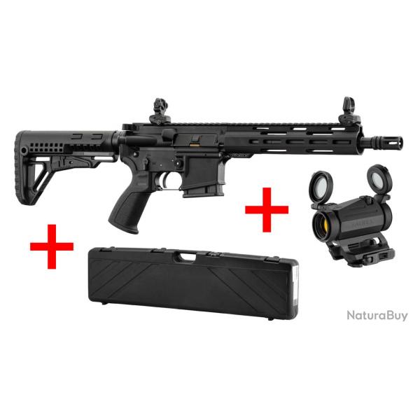 Pack Carabine Ldt15 L4s 10.5'' Cal.223 Rem + Point Rouge Falke Version S - LDT105P