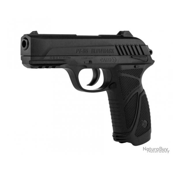 Pistolet Gamo Pt85 Kaki Blowback 4.5mm 3.98 Joules Co2 - G2153