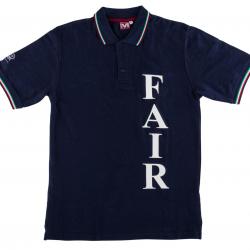 Polo Fair Manches Courtes Bleu - Polo Fair T.L - VPF03