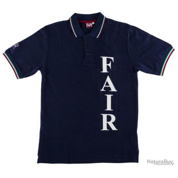 Polo Fair Manches Courtes Bleu - Polo Fair T.S - VPF01