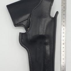 Holster cuir "Scorpion" pour revolver.