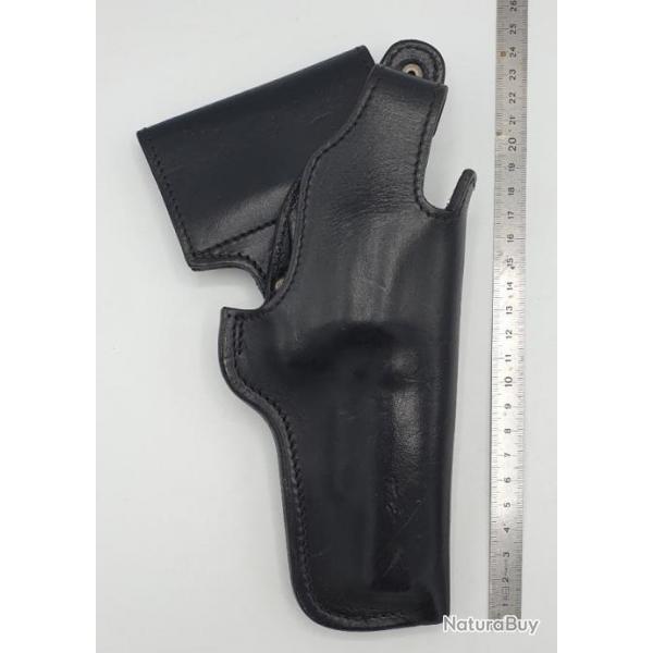 Holster cuir "Scorpion" pour revolver.