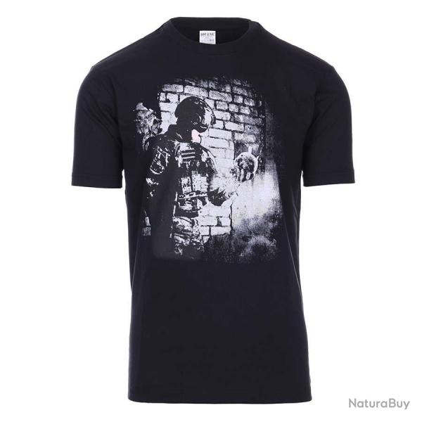 Tee shirt 101 INC soldier skull