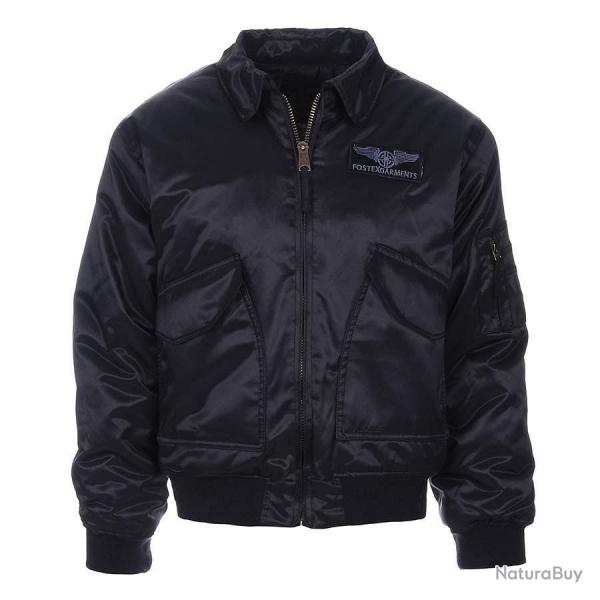 Blouson aviation CWU lourd (Couleur Noir, Taille S)