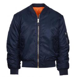 Blouson Bombers Aviateur MA1 Couleur Marine