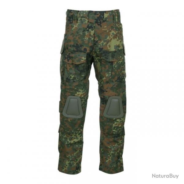 Pantalon tactique warrior (Couleur Camouflage Flecktarn, Taille S)