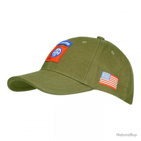 Casquette Baseball 82nd Airborne (Couleur Kaki)