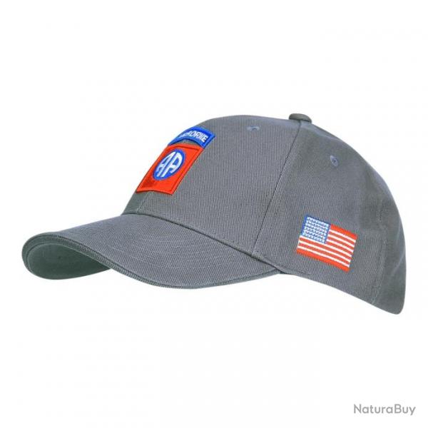 Casquette Baseball 82nd Airborne (Couleur Gris)