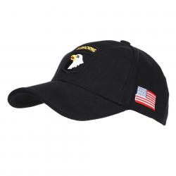 Casquette Baseball 101st Airborne (Couleur Noir)