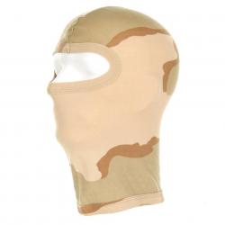 Cagoule 1 trou coton recon. (Couleur Camouflage Désert)