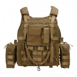 Gilet tactique Rangers Cordura (Couleur Coyote)