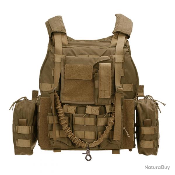 Gilet tactique Rangers Cordura (Couleur Coyote)