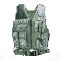Gilet tactique prédator (Couleur Camouflage ACU)