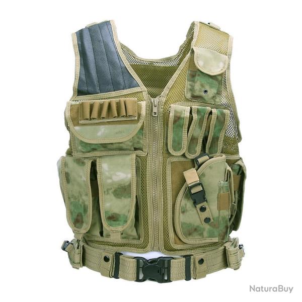 Gilet tactique prdator (Couleur Camouflage ICC FG)