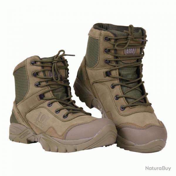 Chaussures tactiques Recon montantes Couleur Kaki