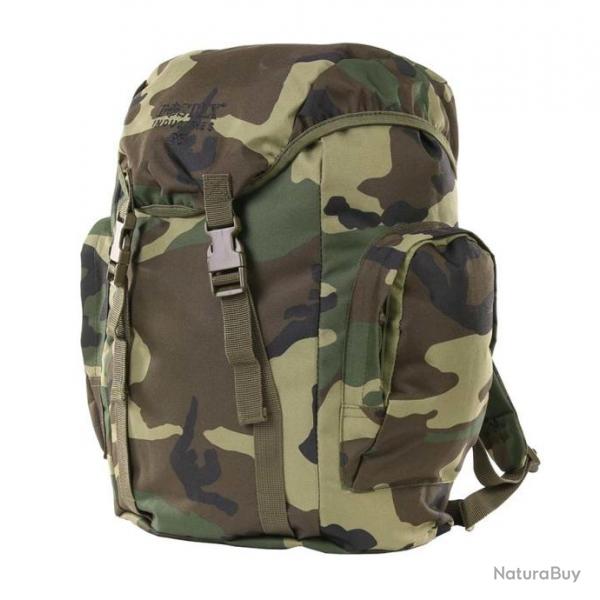 Sac  dos 25L compact camouflage (Couleur Camouflage Woodland)