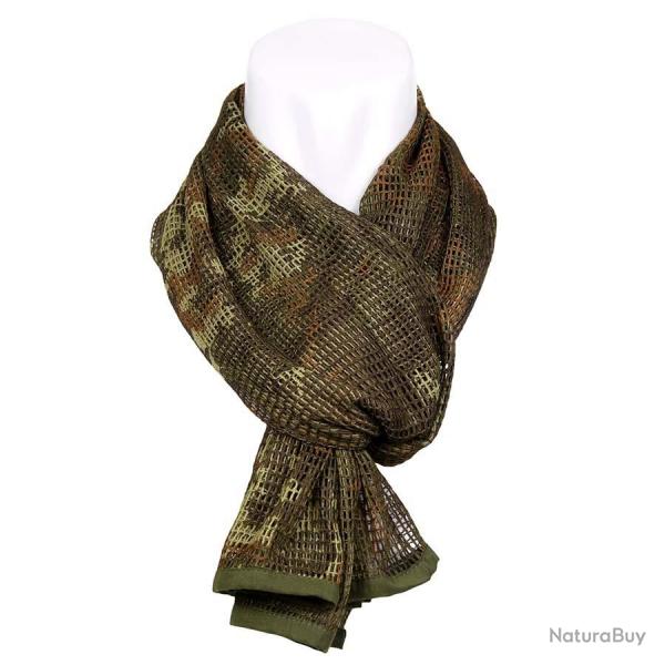 charpe filet militaire T4 175X100cm (Couleur Camouflage Vegetato)