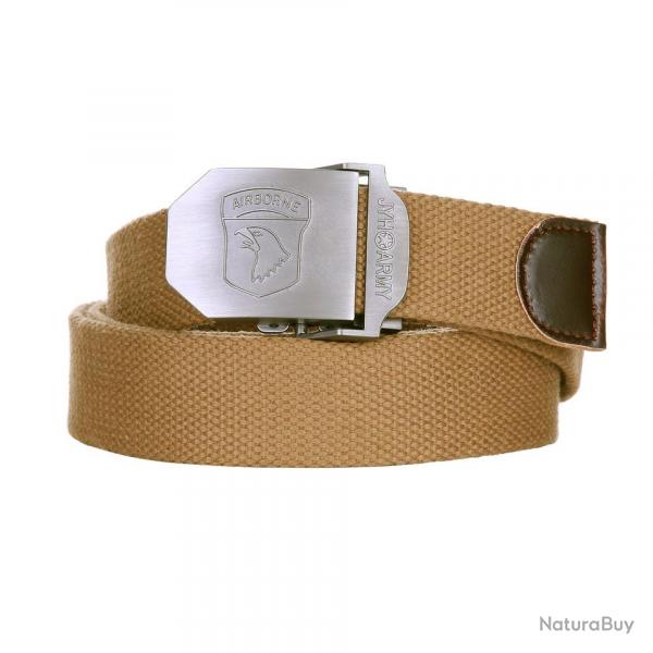 Ceinture toile 35mm Airborne Couleur Coyote