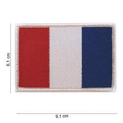 Patch tissu drapeau français
