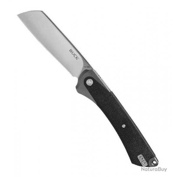 Couteau "Hiline XL", Couleur gris [Buck]