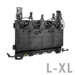 Tasmanian Tiger portes-chargeurs pour 4 chargeurs (TT Carrier MAG Panel LC M4 L/XL) Black