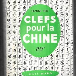 clefs pour la chine de claude roy