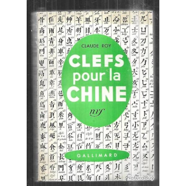 clefs pour la chine de claude roy