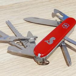 Victorinox couteau suisse Fisherman 1976-1983 Ancien poisson Collector