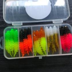 Offre limité ......Boîte de 30 leurres souples offre limité b