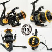 Pack Moulinet Surf / Digue Millenium 10 000 Fd  9 + 1 R  + 250m De Tresse 25 100