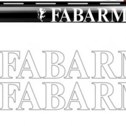 2 autocollants canon Fabarm Expédition sous 24H GARANTIE  .