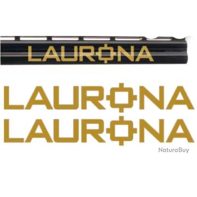 2 autocollants stickers Laurona pour canon de fusil, Expédition sous ...