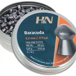 400 plombs Baracuda 4.5mm H&N