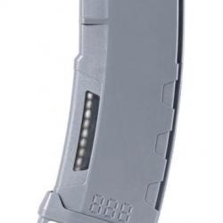 Airsoft - Chargeur 130 billes polymer gris pour M4 | Lancer tactical (CLK9024 | 193939013408)