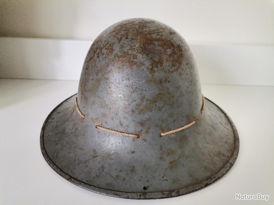 Casque anglais défense passive Zuckerman WW2 Casques militaires