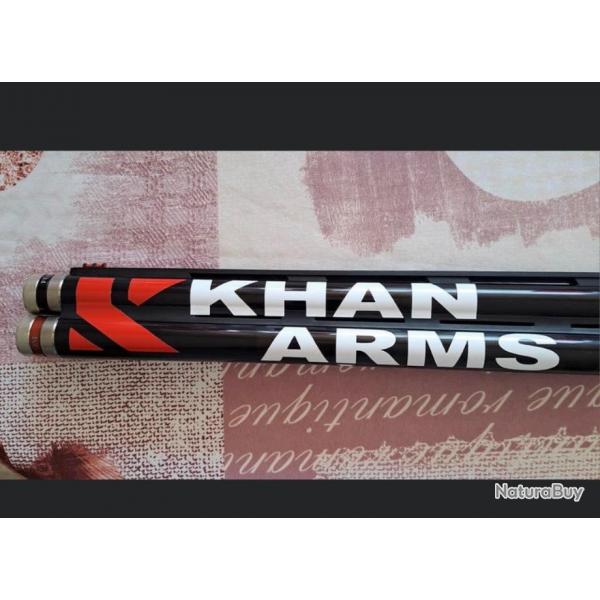 2 Stickers autocollant Khan Arms pour canon de fusil, Expdition sous 24H GARANTIE.