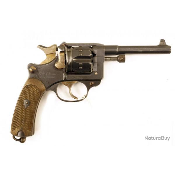 Revolver Francais d&rsquo;ordonnance 1892 fabrication Saint Etienne  serie h calibre 8mm 92