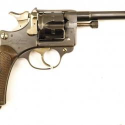 Description du Revolver Francais d’ordonnance 1892 fabrication Saint Etienne en 1894 serie F c