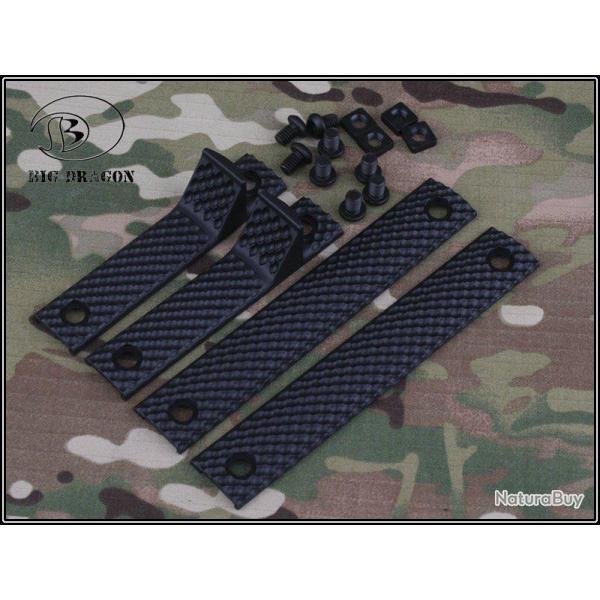 Cache Rail (Set 4pcs) URX Noir (Emerson)