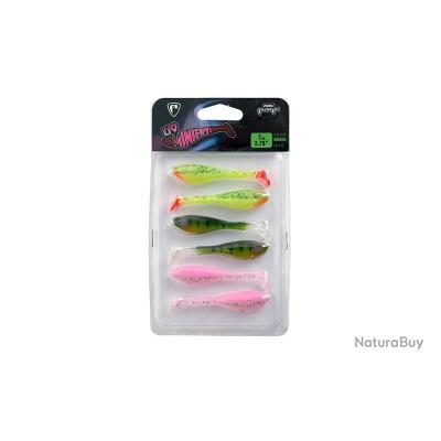 Leurres De Pêche Fox Rage Micro Fry - Pack Couleurs Mélangées, Parfait Pour La Pêche Fine
